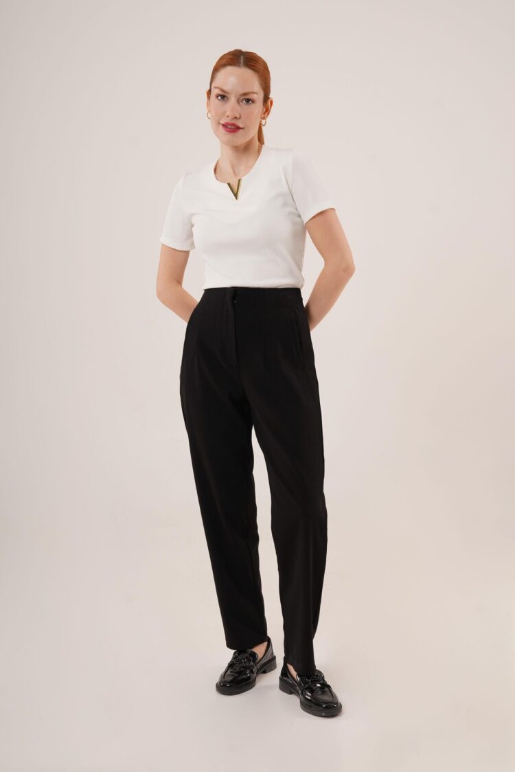 Double Collar Detailed WholesalePants