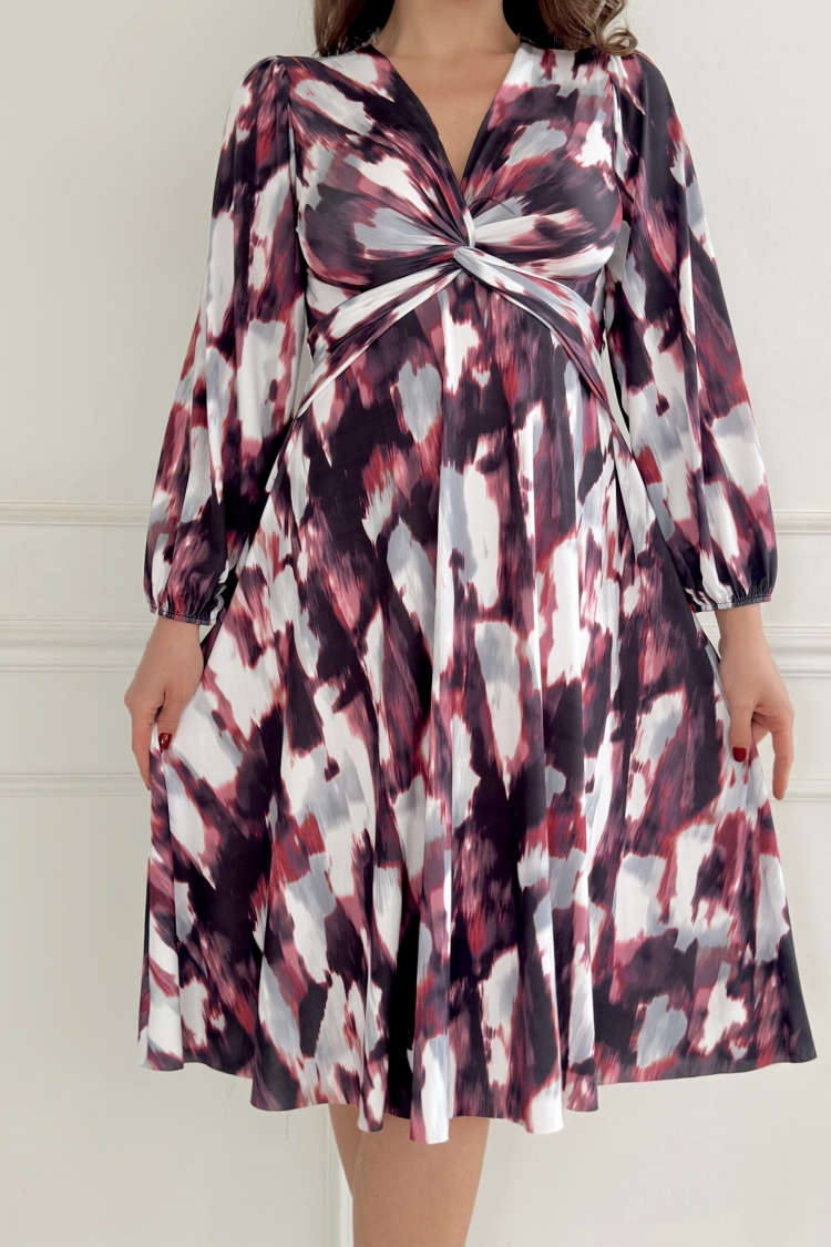 Knotted Front Dress