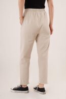 WholesalePants With Pockets Tie Waist Leg Detail - Lustrin - Globality Store - Women Clothes Wholesale Turkey