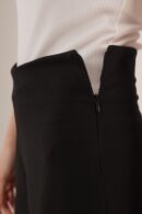 WholesaleFabric Pants With Loose Leg Side Zipper - Lustrin - Globality Store - Women Clothes Wholesale Turkey