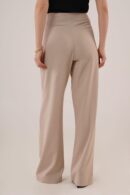 WholesaleFabric Pants With Loose Leg Side Zipper - Lustrin - Globality Store - Women Clothes Wholesale Turkey