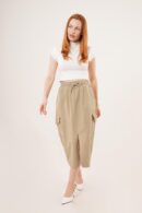Front Slit Pocket Detailed WholesaleSkirt - Lustrin - Globality Store - Women Clothes Wholesale Turkey