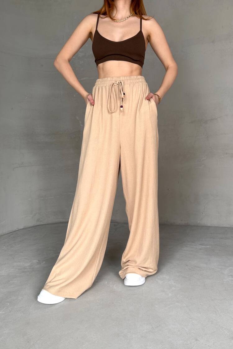 Soft Fabric Palazzo Pants