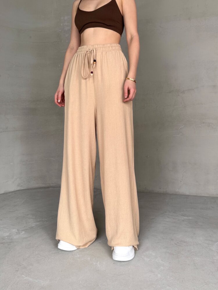 Soft Fabric Palazzo Pants - CAPPITONE - Globality Store - Women Clothes Wholesale Turkey