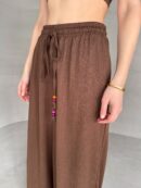 Soft Fabric Palazzo Pants - CAPPITONE - Globality Store - Women Clothes Wholesale Turkey