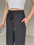 Soft Fabric Palazzo Pants - CAPPITONE - Globality Store - Women Clothes Wholesale Turkey