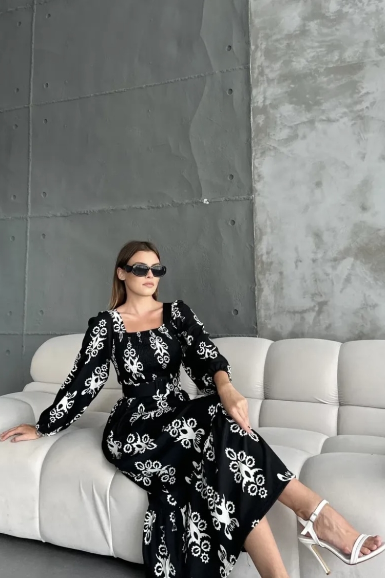 Patterned Dress