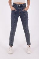 Stitched Leg Jeans With Front Piece - XLove - Globality Store - Women Clothes Wholesale Turkey