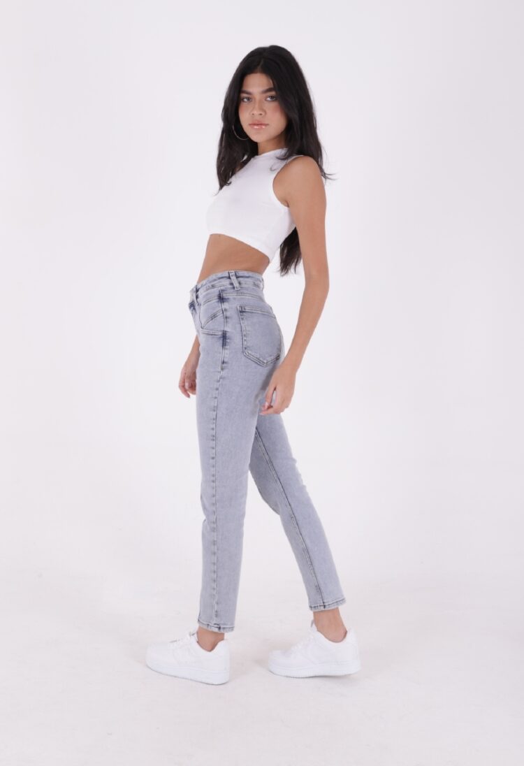 Stitched Leg Jeans With Front Piece