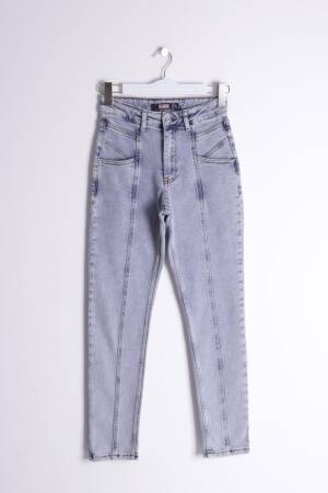 Stitched Leg Jeans With Front Piece - XLove - Globality Store - Women Clothes Wholesale Turkey