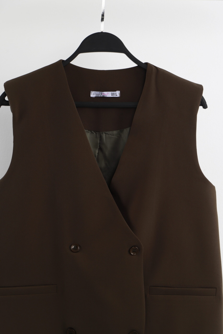 Vest With Four Buttons