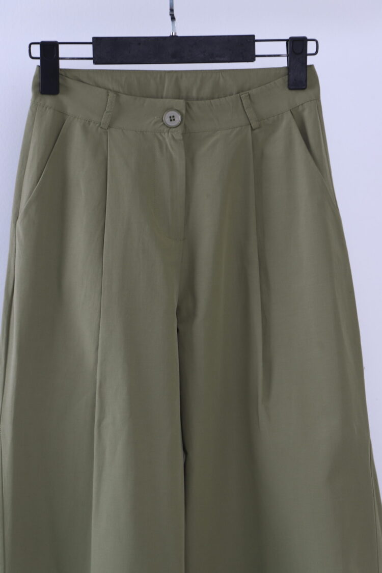 Trousers With Side Snap