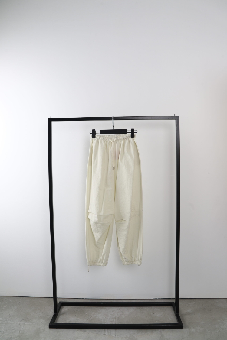 Ruched Leg Trousers - Cream Rouge - Globality Store - Women Clothes Wholesale Turkey
