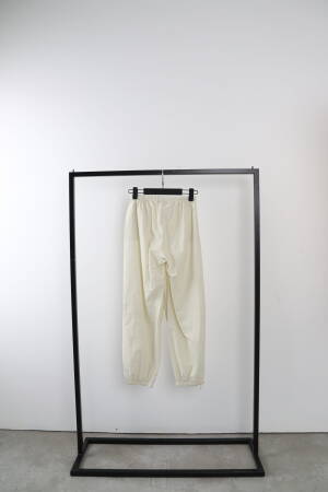 Ruched Leg Trousers - Cream Rouge - Globality Store - Women Clothes Wholesale Turkey