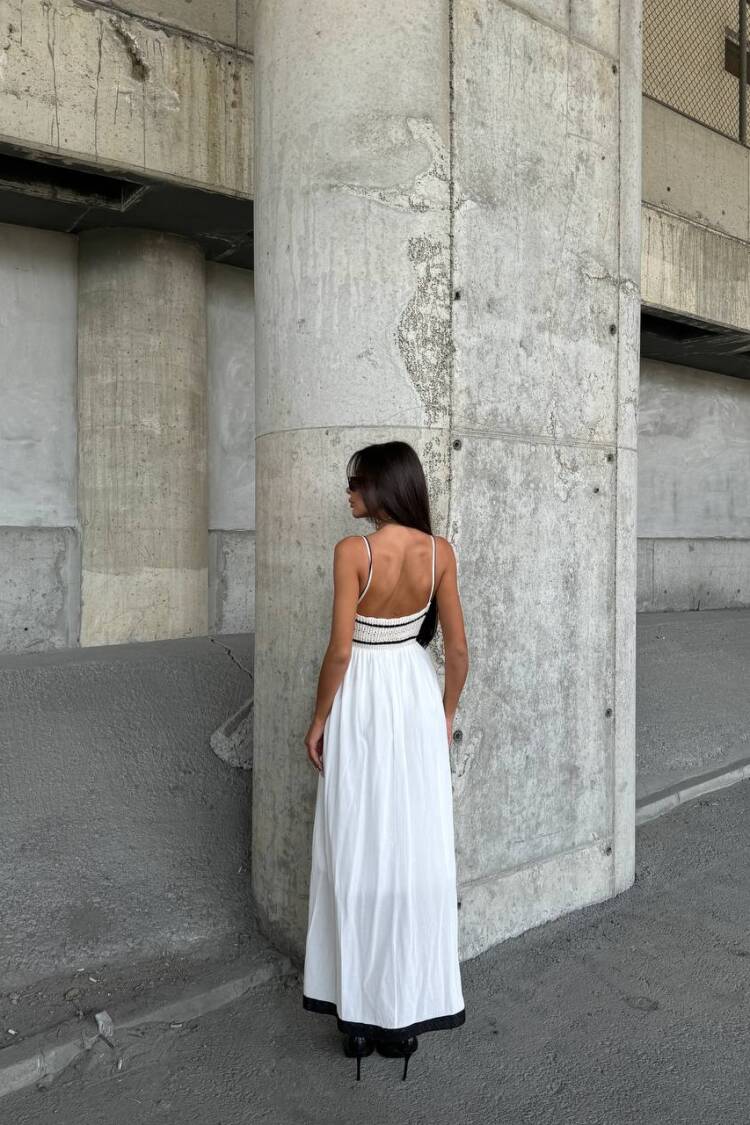 Linen Dress - Ezgi Nisantasi - Globality Store - Women Clothes Wholesale Turkey