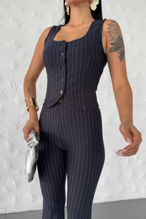 Vest Suit - Ezgi Nisantasi - Globality Store - Women Clothes Wholesale Turkey
