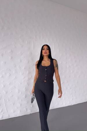 Vest Suit - Ezgi Nisantasi - Globality Store - Women Clothes Wholesale Turkey