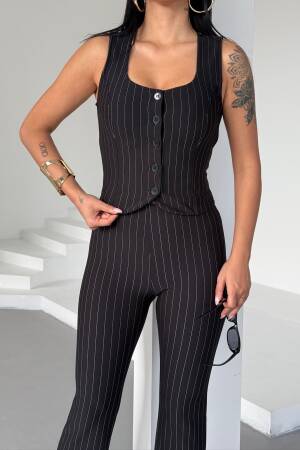 Vest Suit - Ezgi Nisantasi - Globality Store - Women Clothes Wholesale Turkey