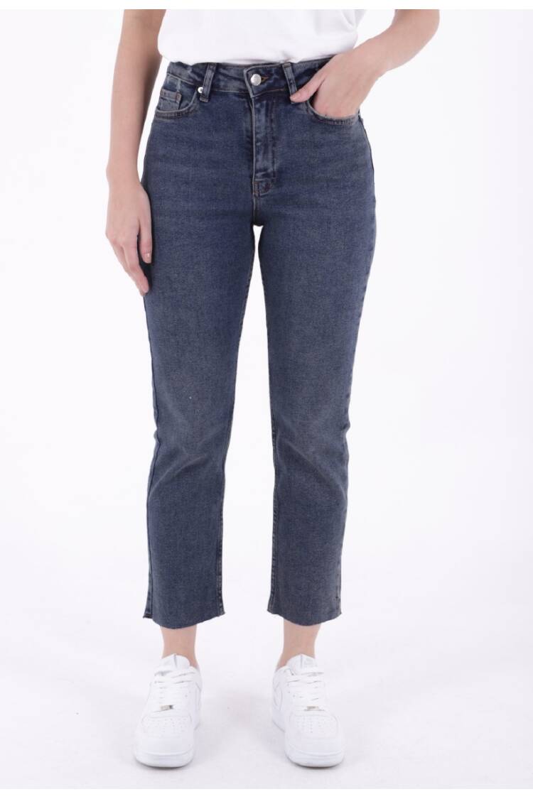 Seamless Leg Mom Fit Jeans