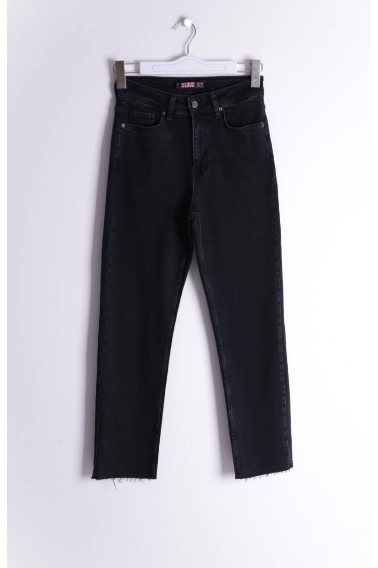 Seamless Leg Mom Fit Jeans
