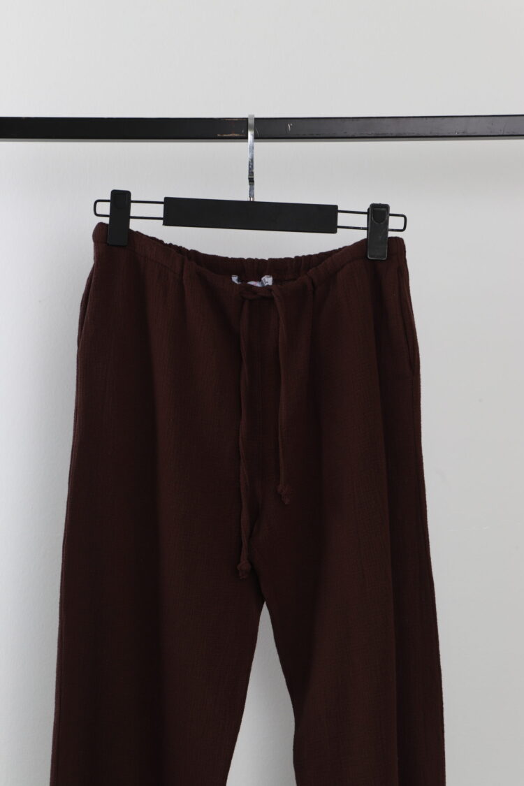 Leg Pleated Pants