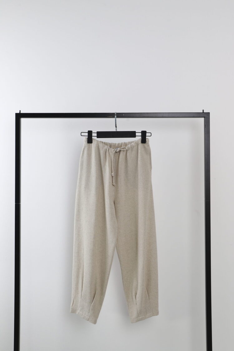 Trouser Leg Pleated Sash