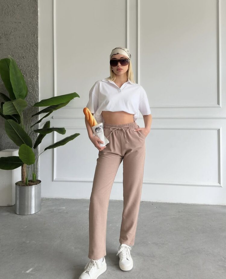 Mueslum Linen Single Bottom - Ezgi Nisantasi - Globality Store - Women Clothes Wholesale Turkey