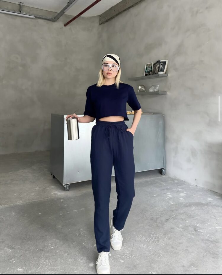 Mueslum Linen Single Bottom - Ezgi Nisantasi - Globality Store - Women Clothes Wholesale Turkey