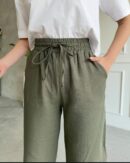 Mueslum Linen Single Bottom - Ezgi Nisantasi - Globality Store - Women Clothes Wholesale Turkey