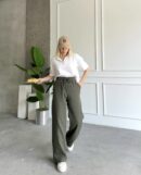 Mueslum Linen Single Bottom - Ezgi Nisantasi - Globality Store - Women Clothes Wholesale Turkey