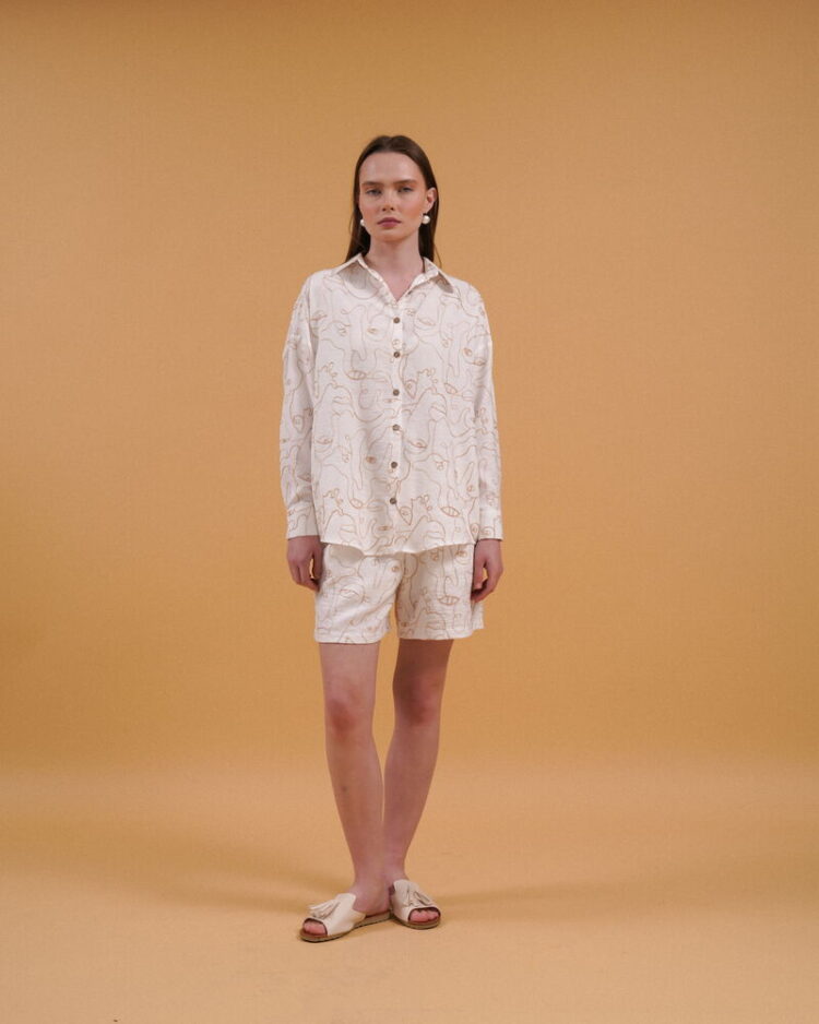 Embroidered Shorts