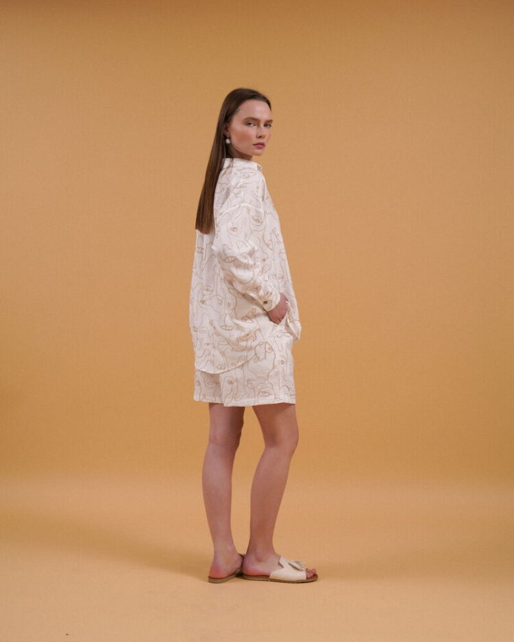 Embroidered Shorts