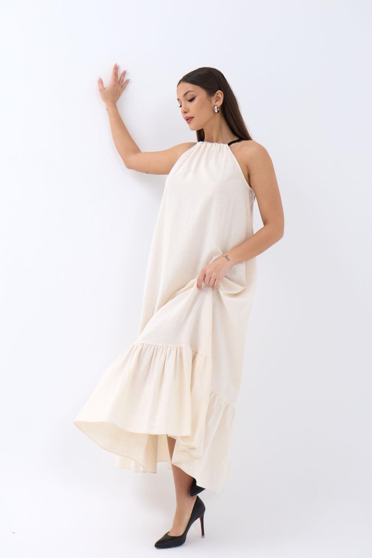 Dress - Beige