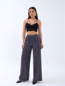 Arezzo Pants - Smoked - Fame - Globality Store - Women Clothes Wholesale Turkey