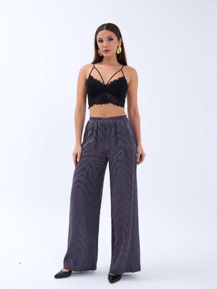 Arezzo Pants - Smoked - Fame - Globality Store - Women Clothes Wholesale Turkey