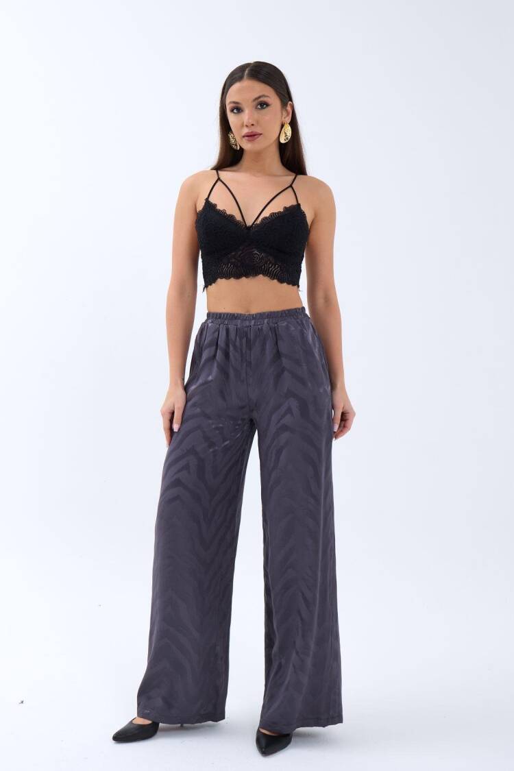 Arezzo Pants - Smoked - Fame - Globality Store - Women Clothes Wholesale Turkey
