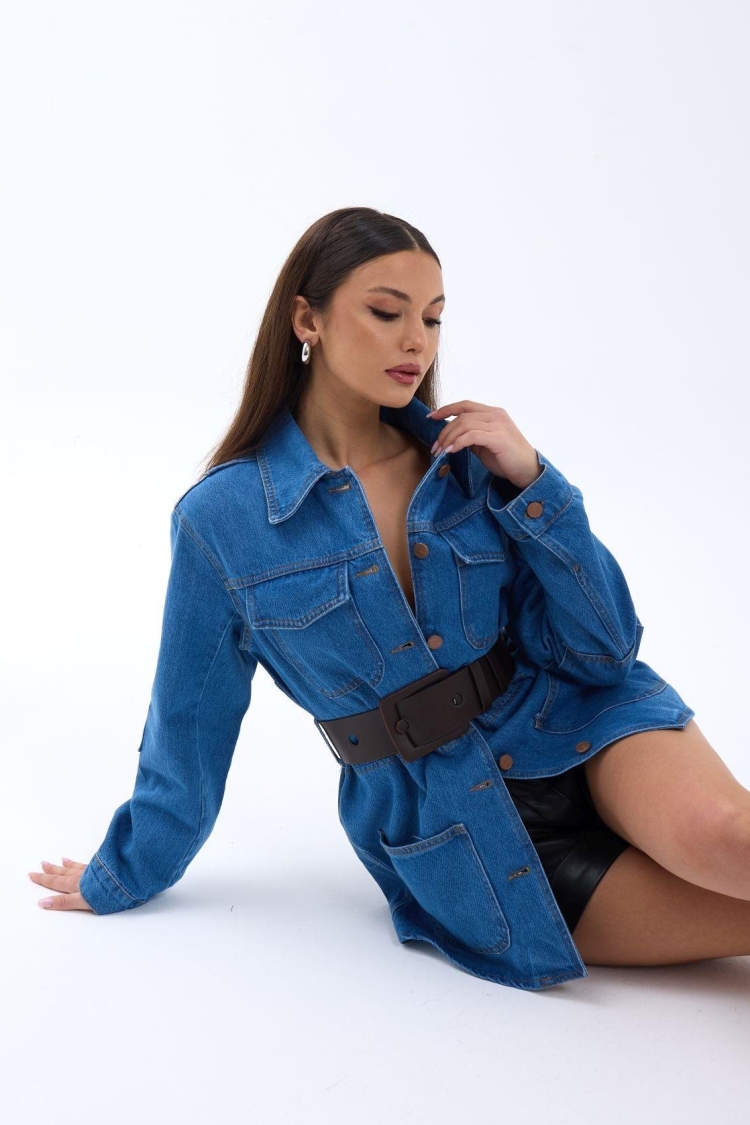 Denim Jacket - Blue