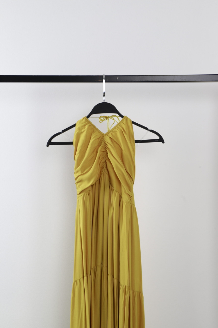 Dress Ruffle Detail Salaş