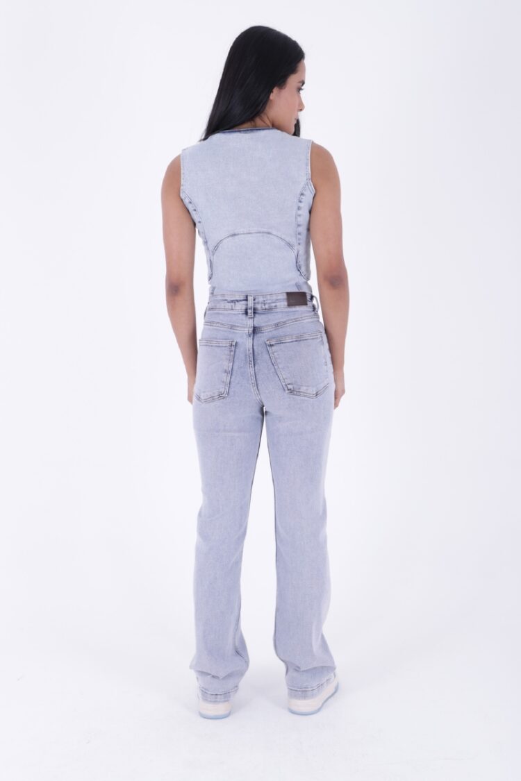 Stitched Leg Loose Leg Relax Jeans