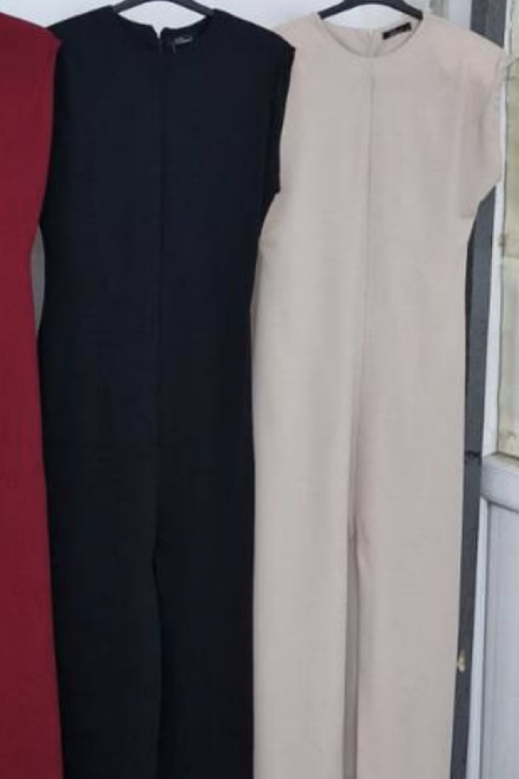 Dress - Beige - ESPADA - Globality Store - Women Clothes Wholesale Turkey