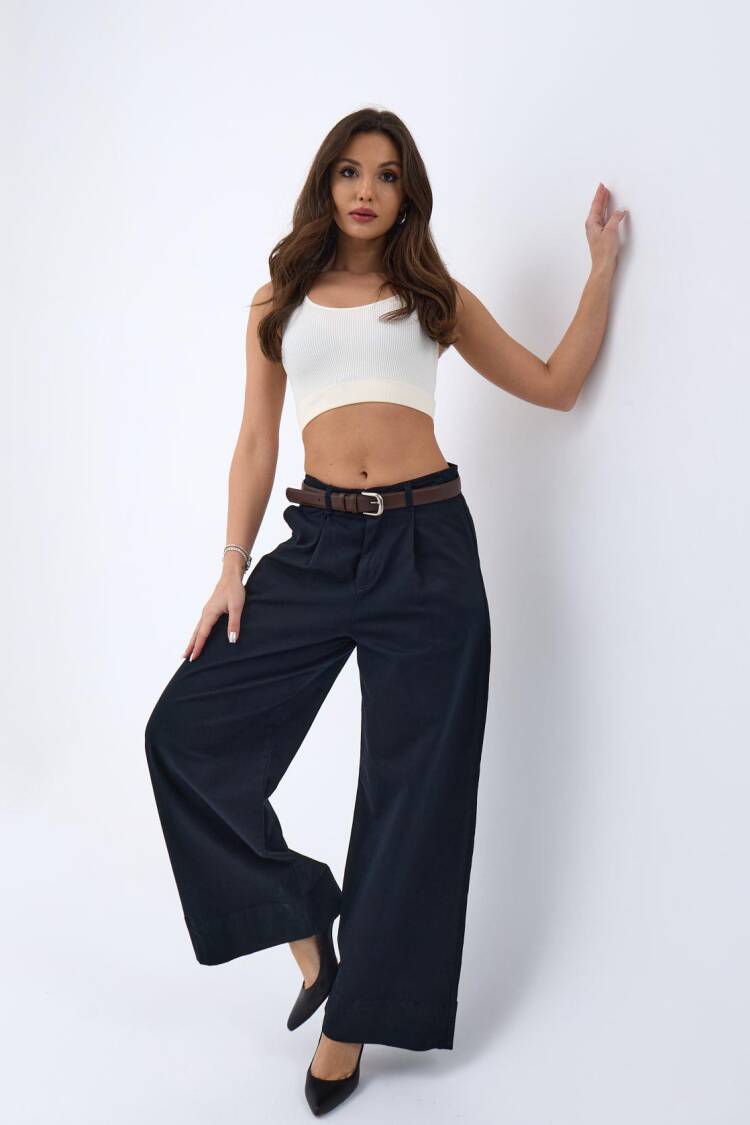 Trousers - Navy