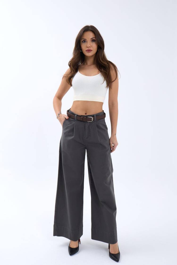 Trousers - Fame - Globality Store - Women Clothes Wholesale Turkey