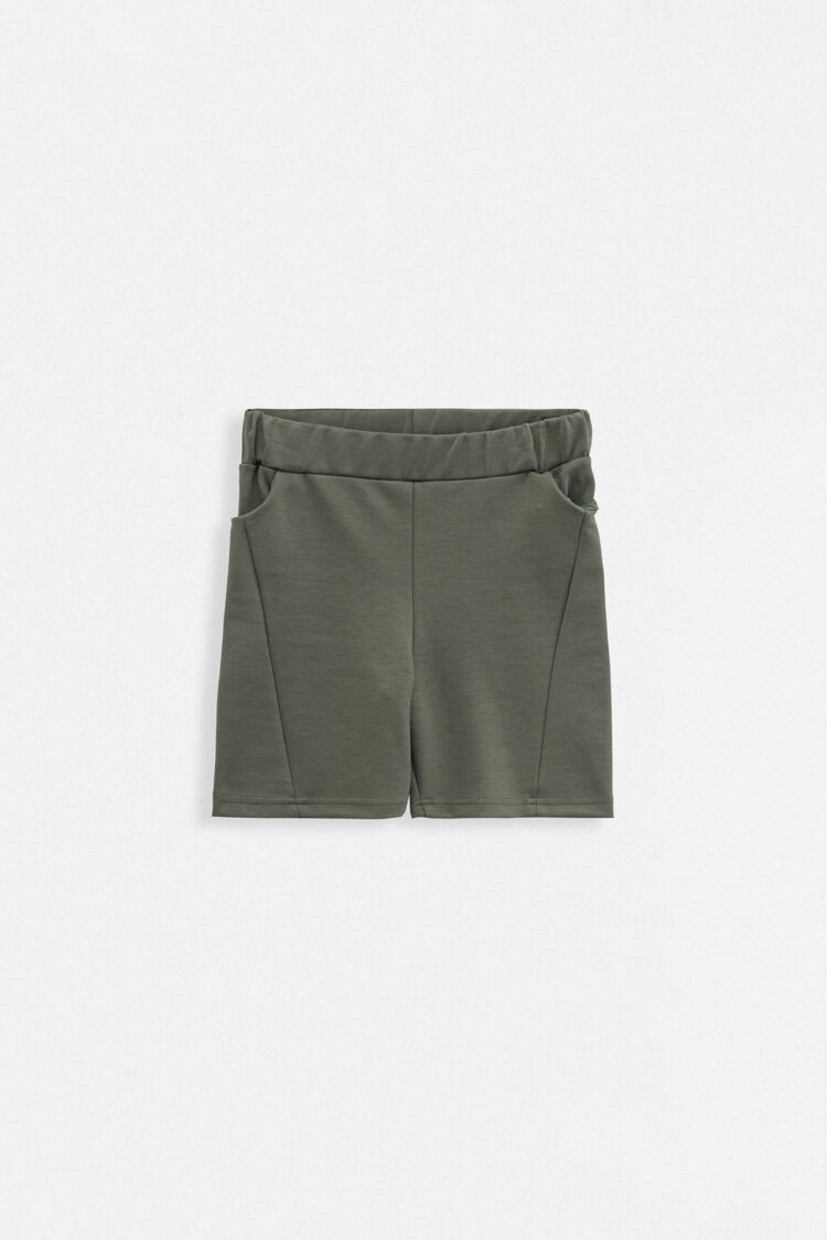 Pocket Detail Biker Shorts