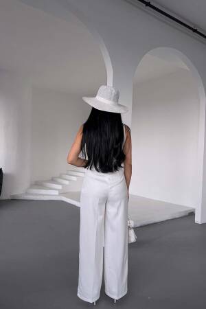 Palazzo Atlas Pants - Radica Fashion - Globality Store - Women Clothes Wholesale Turkey