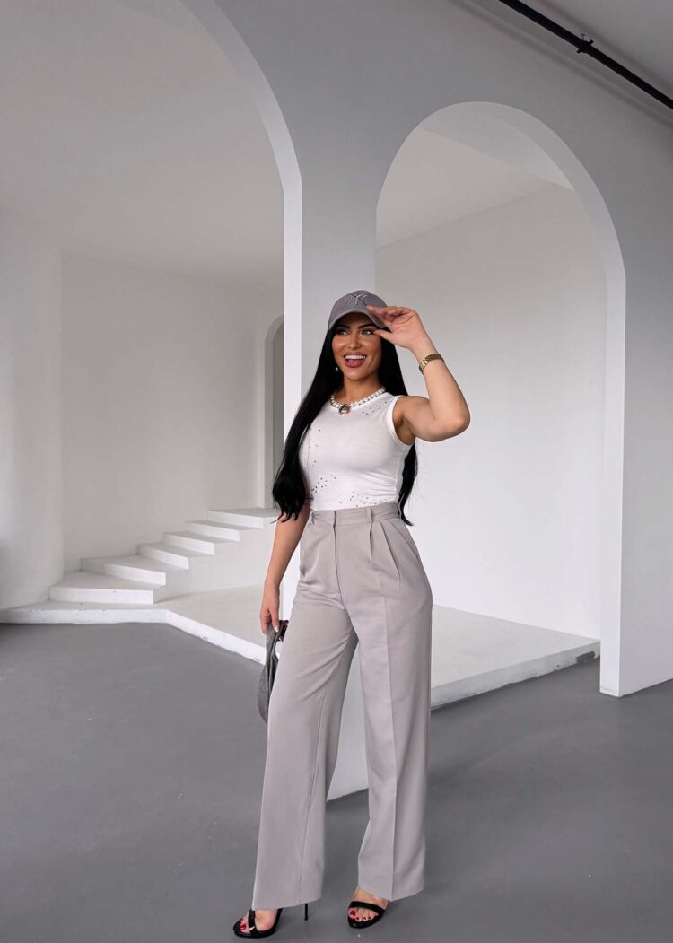 Palazzo Atlas Pants - Radica Fashion - Globality Store - Women Clothes Wholesale Turkey