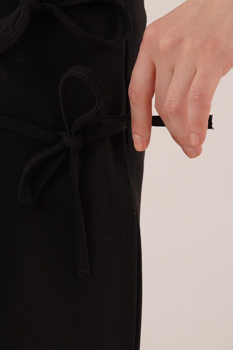 Front Pleated Side Drawstring Detailed WholesaleMini Shorts Skirt