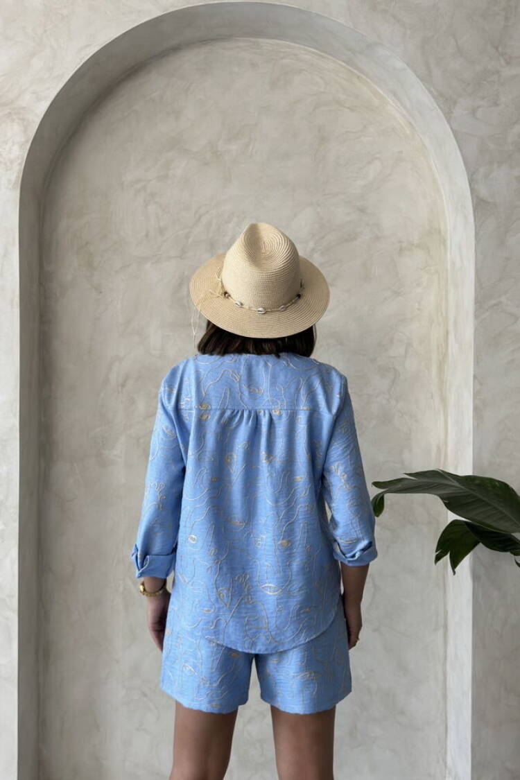 Embroidered Shorts - Light