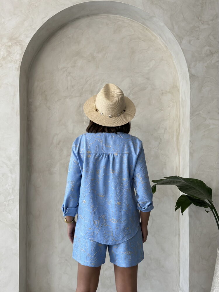 Embroidered Shorts - Light