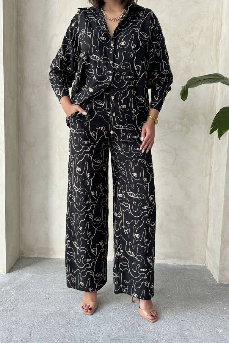 Embroidered Pants