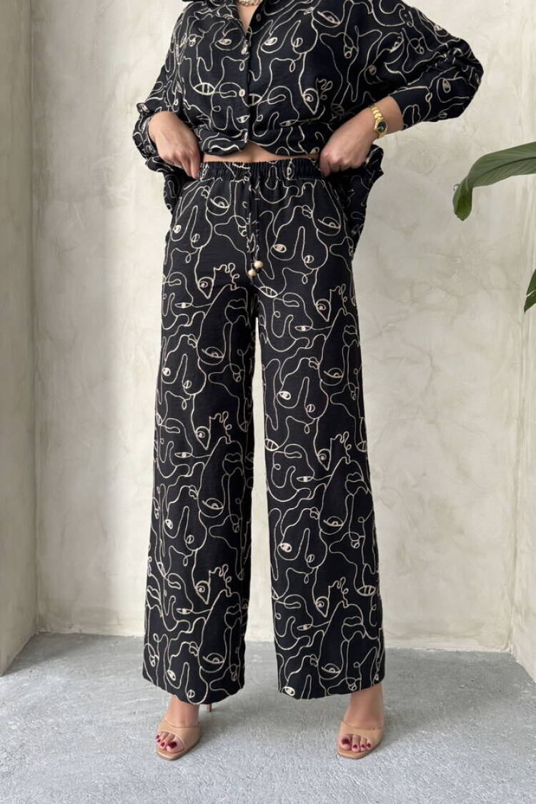 Embroidered Pants
